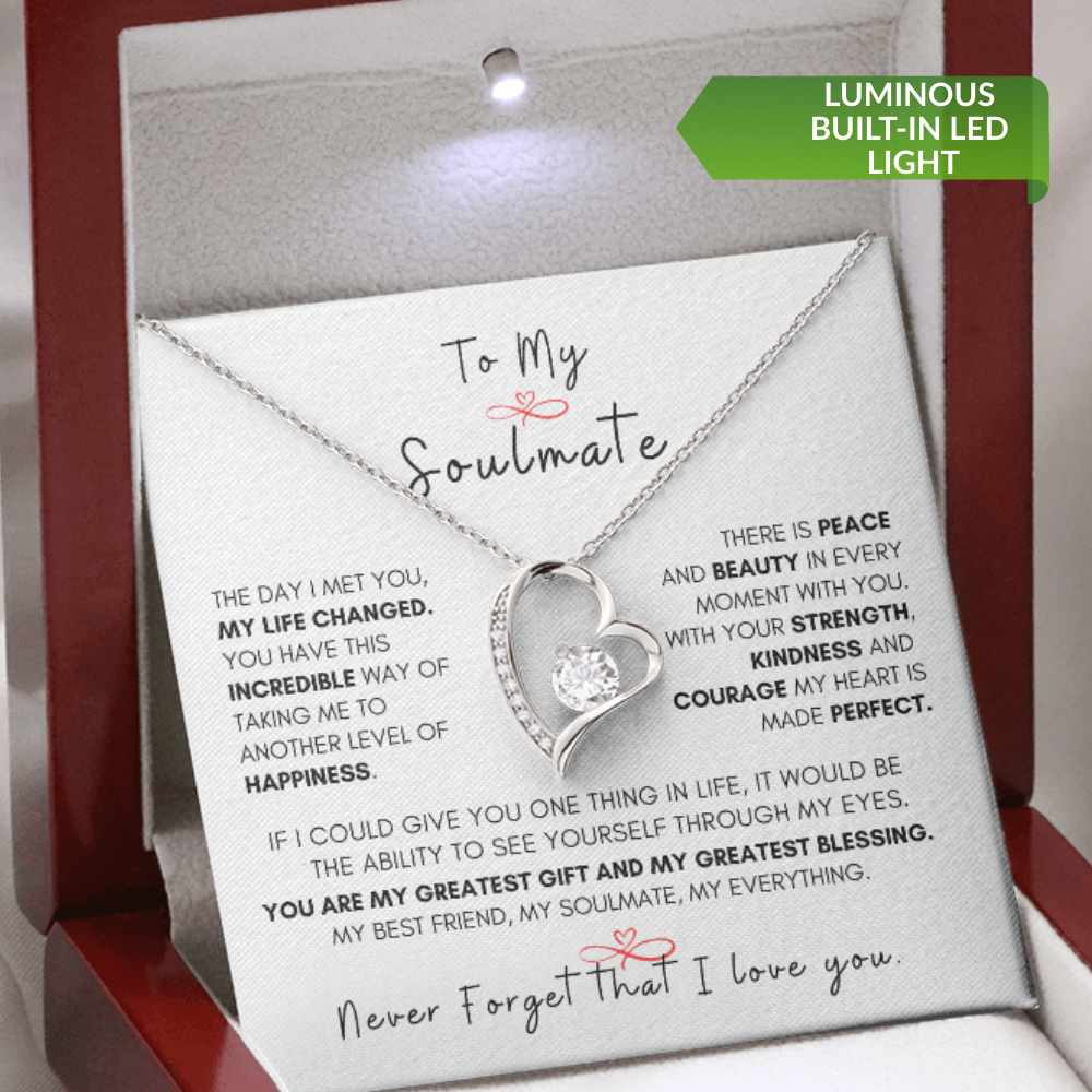 Forever Love Necklace for My Soulmate
