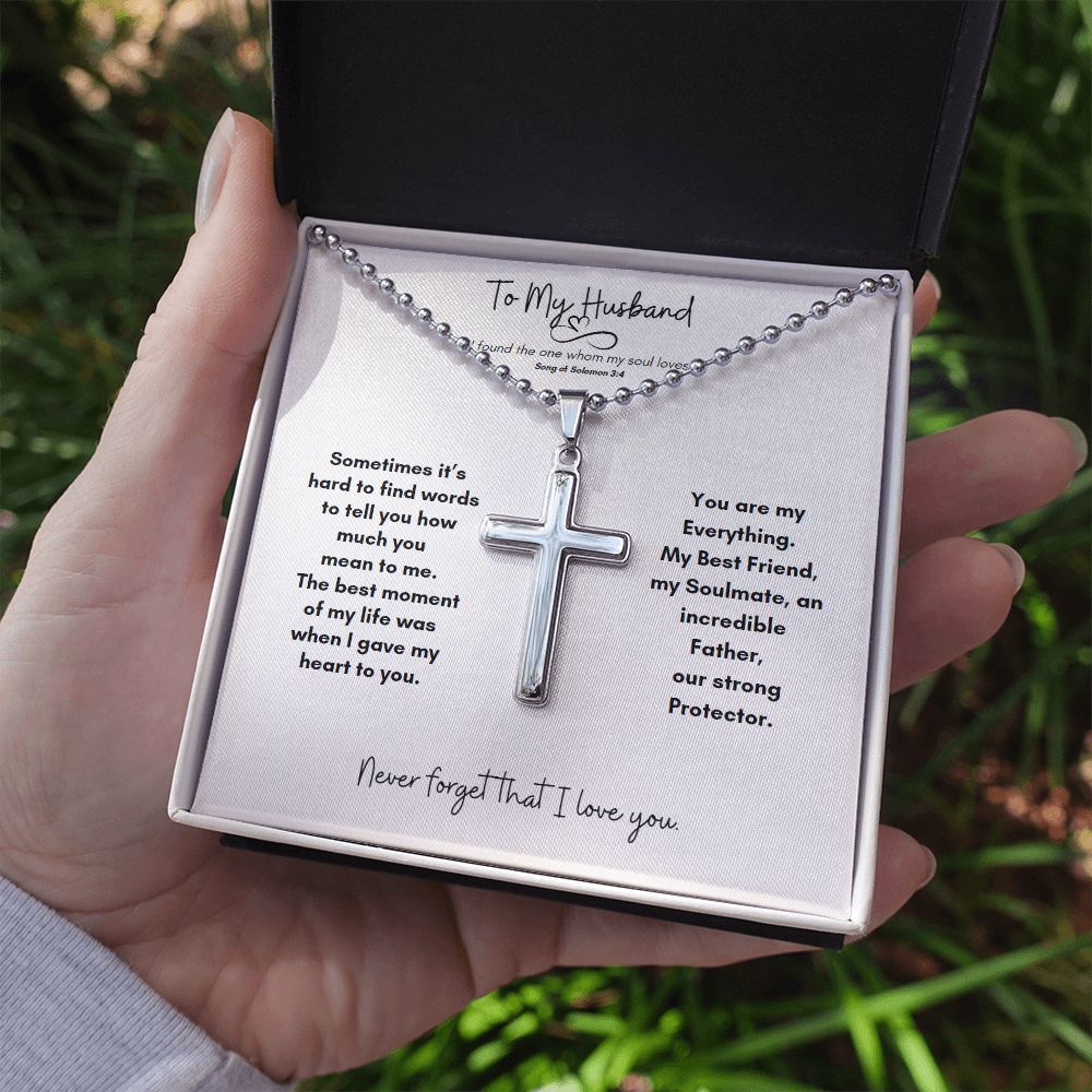 My Husband, My Everything Cross