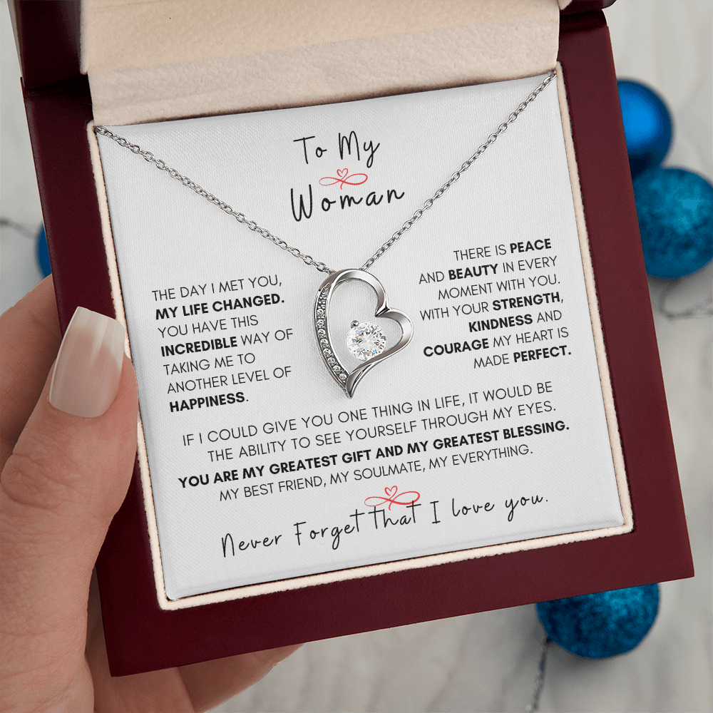 Forever Love Necklace for the Woman I Love
