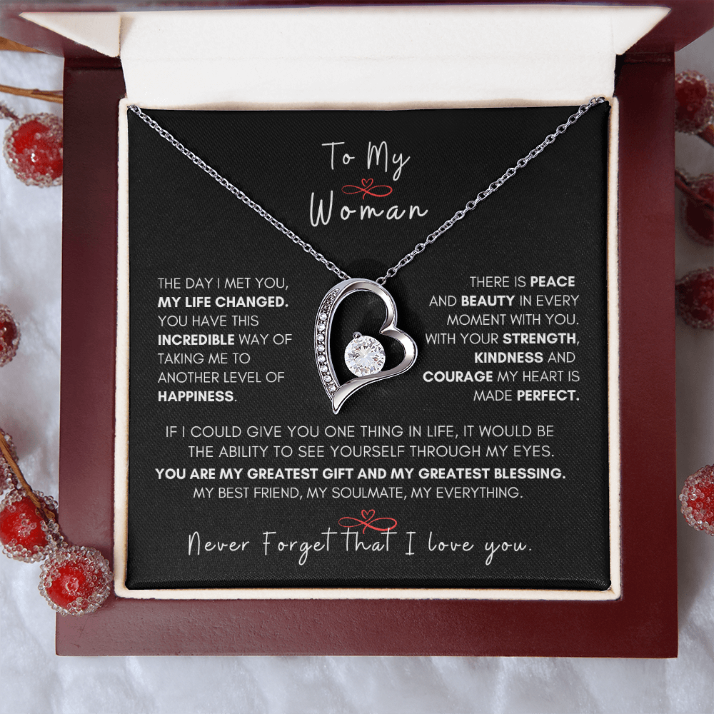 Forever Love Necklace for My Woman