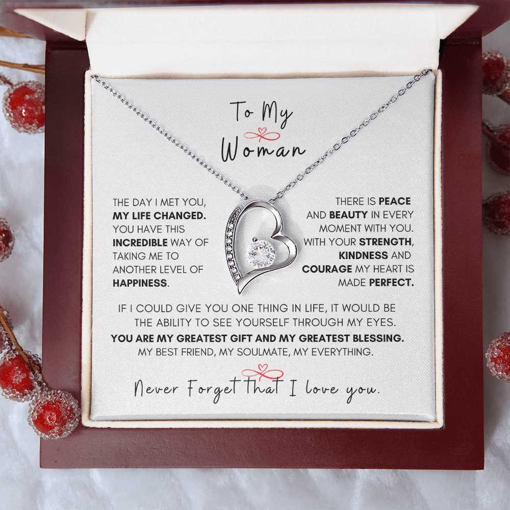 Forever Love Necklace for the Woman I Love