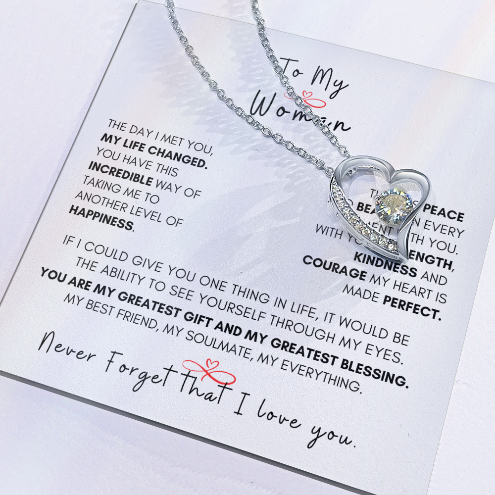 Forever Love Necklace for the Woman I Love