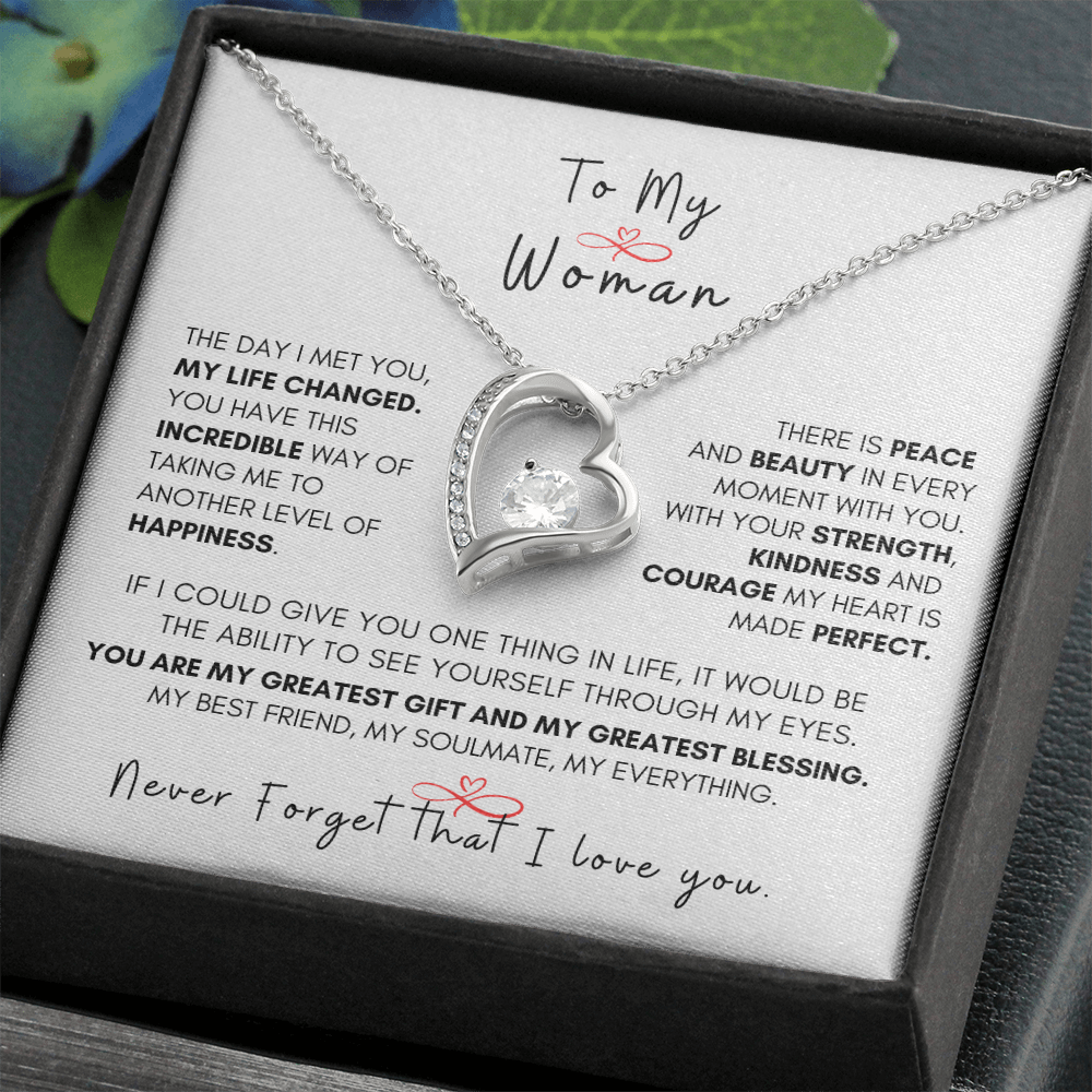 Forever Love Necklace for the Woman I Love