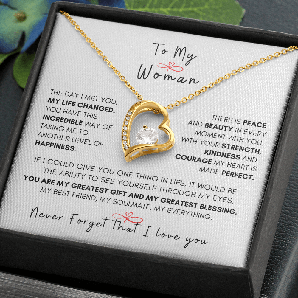 Forever Love Necklace for the Woman I Love